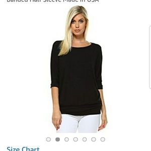 Amie Finery black Dolman xl new with tags